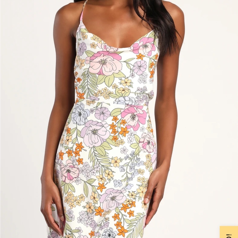 Lulus floral dress